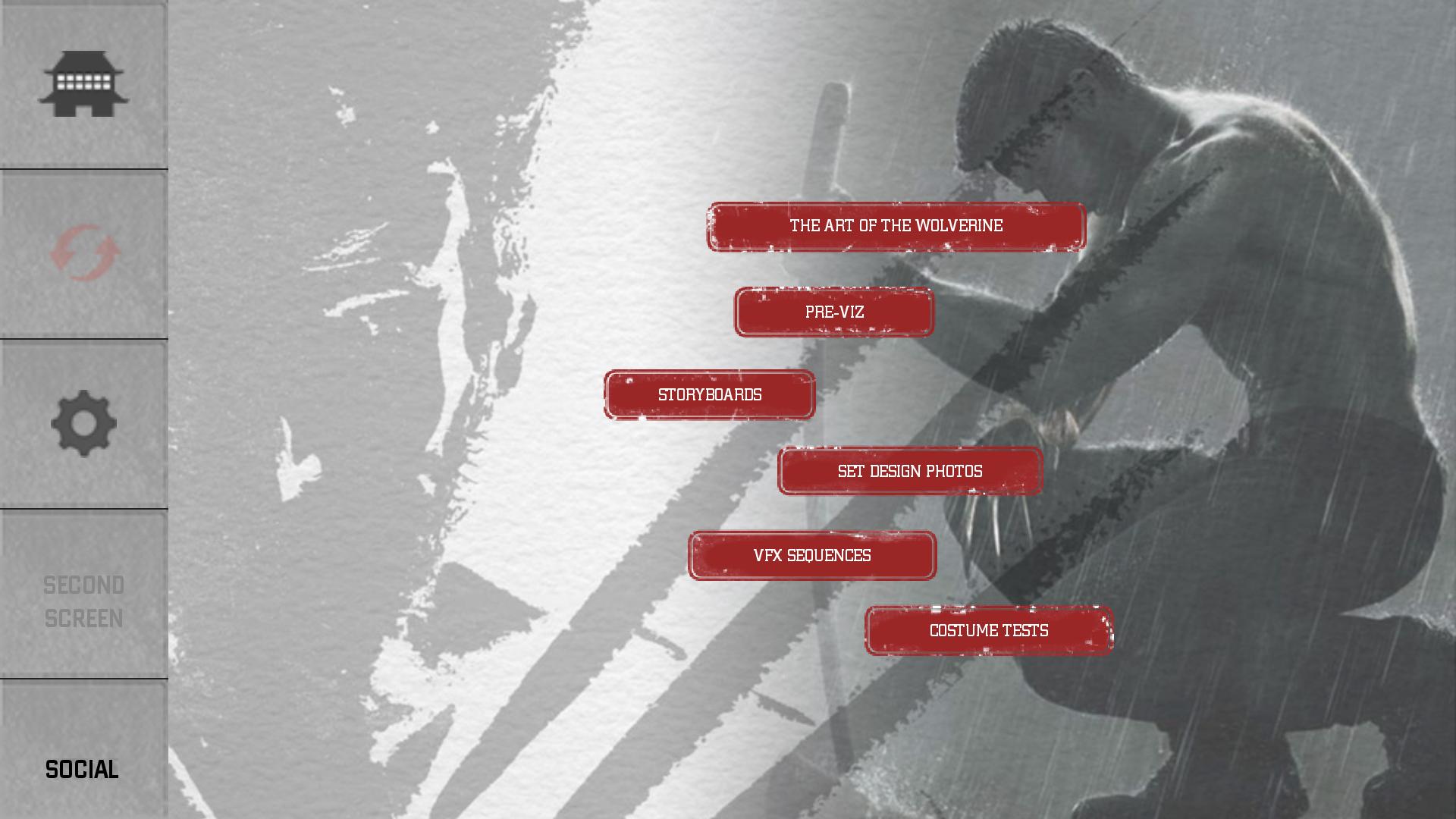 THE WOLVERINE SECOND SCREEN