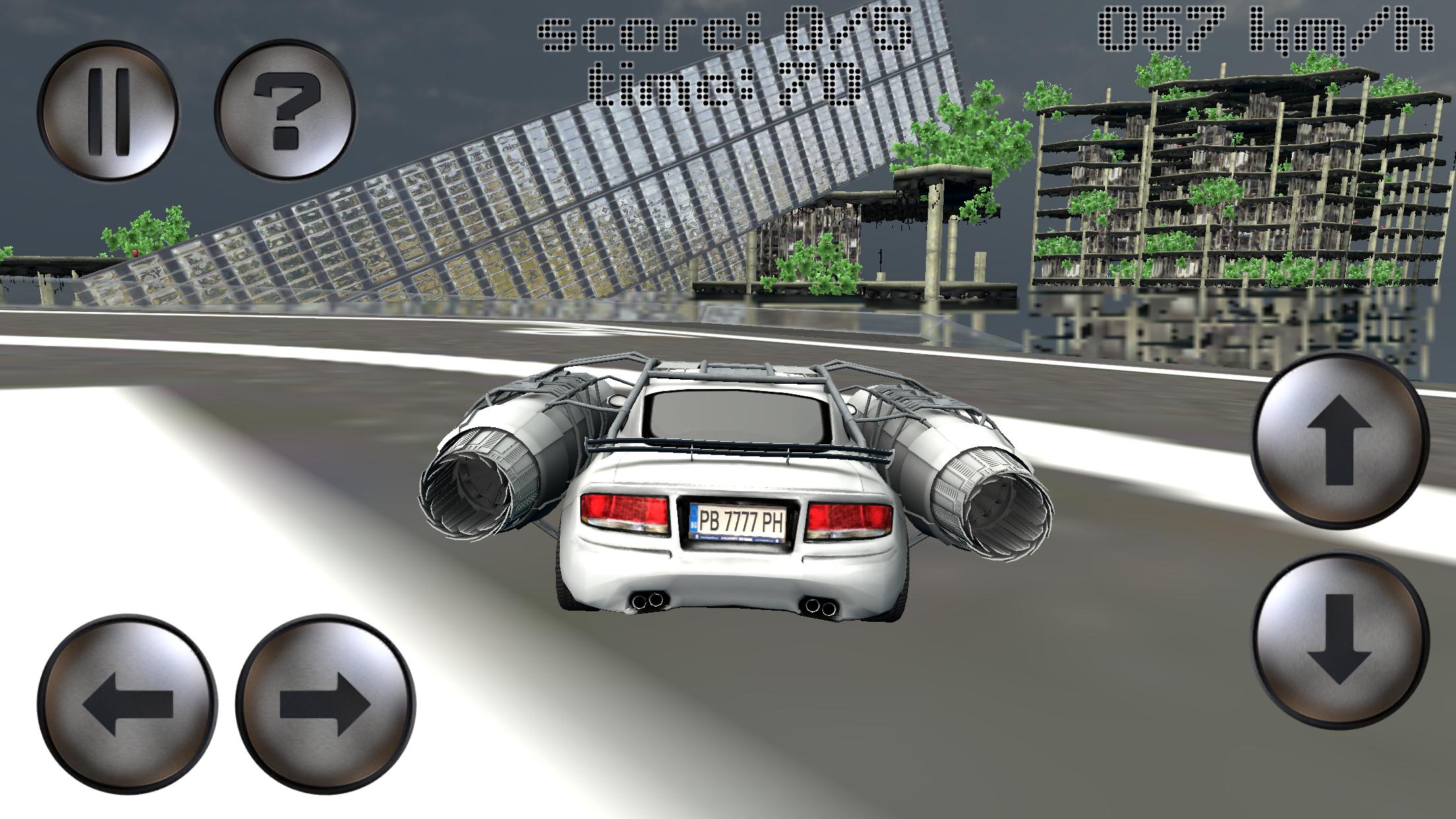 Jet Car - Destroyed City