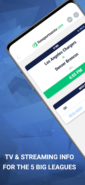 Live Sports On TV - Schedule